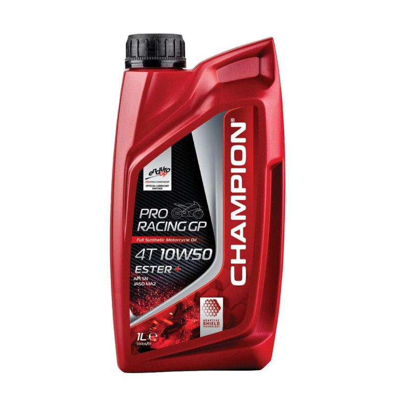CHAMPION®  Proracing GP 4T 10W-50 ESTER + Vollsynthetisches Motoröl - 1 Liter