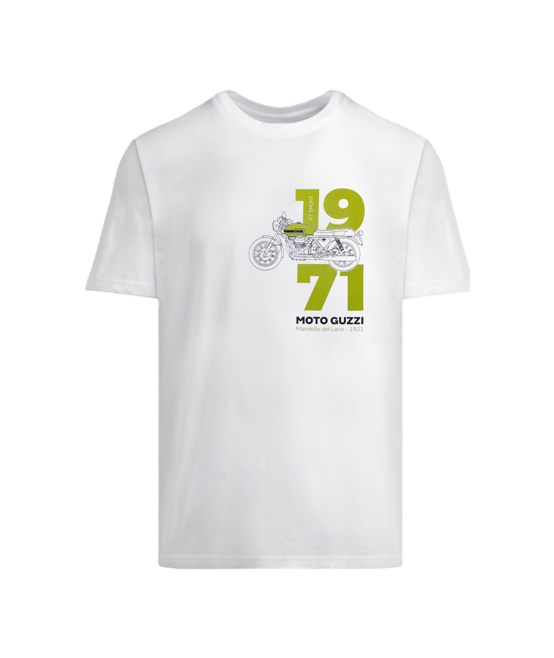 Herren T-Shirt V7 Sport "Moto Guzzi Mandello"