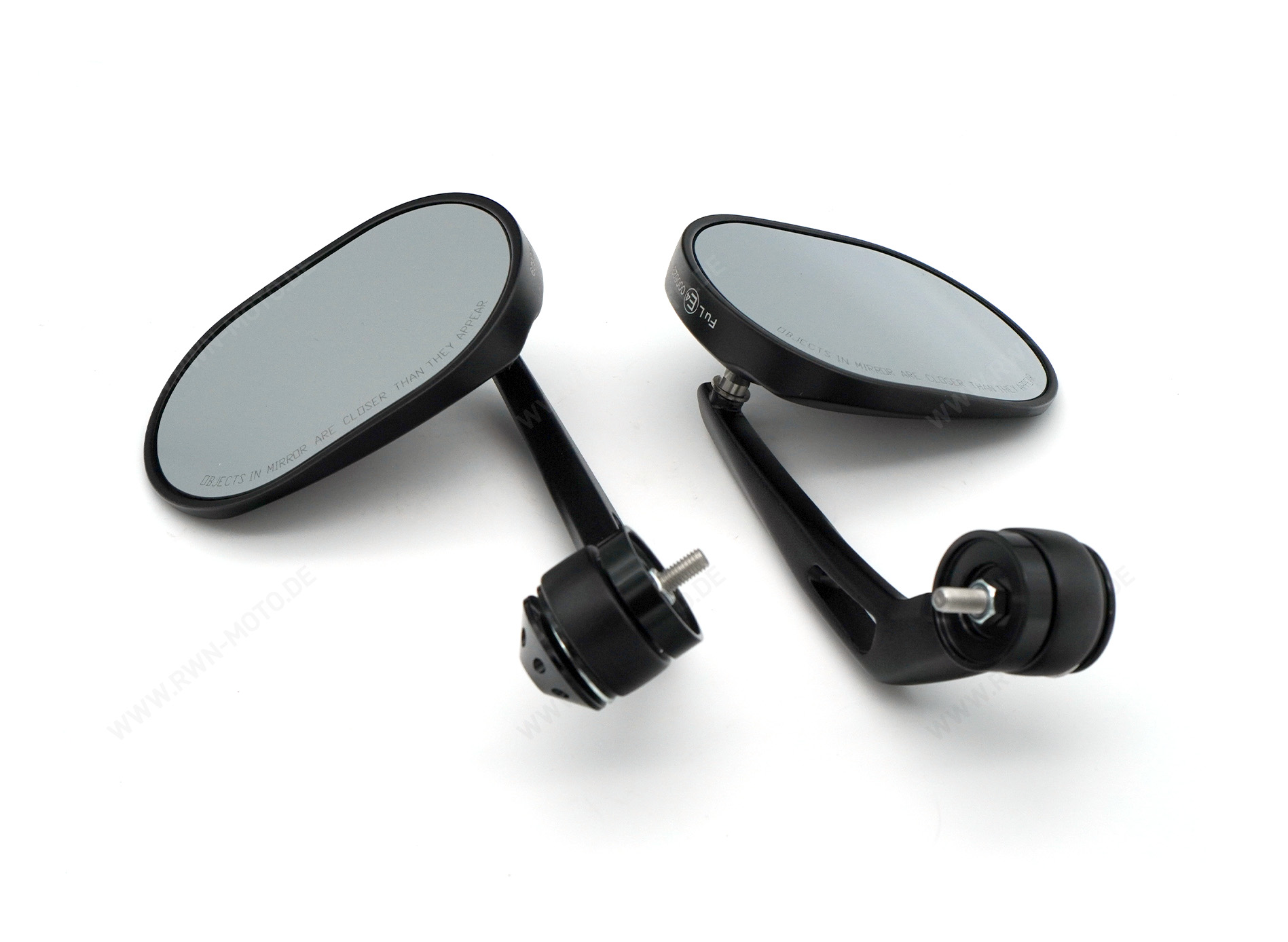 Lenkerendspiegel, schwarz für Moto Guzzi V7 850 2021-