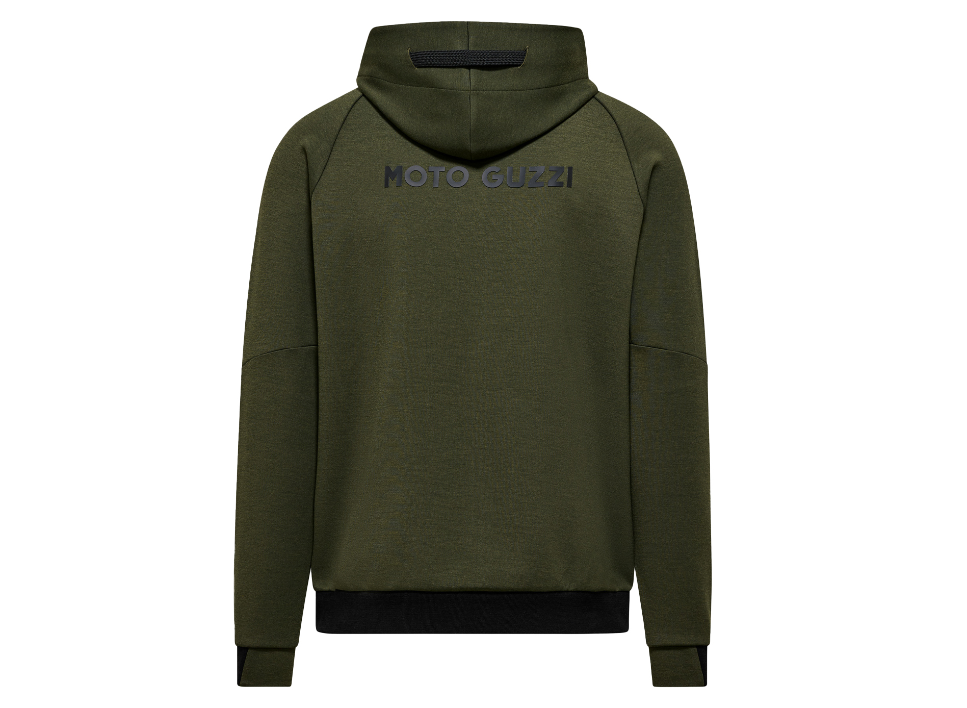 Unisex Hoodie Kapuzenpullover „Moto Guzzi Essential“ grün