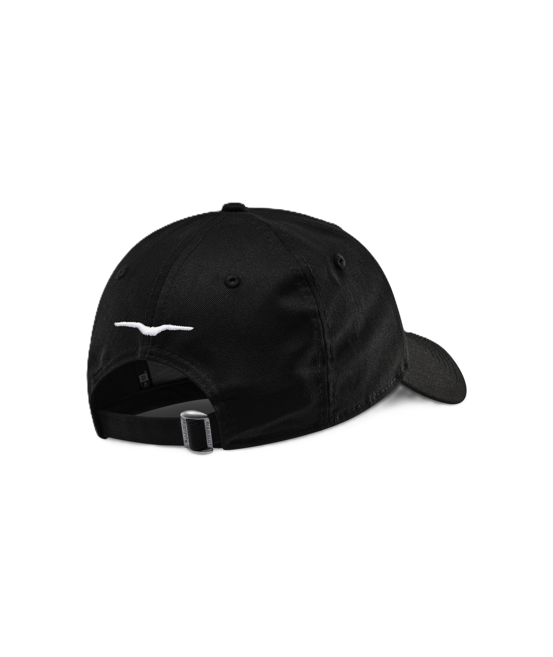 Moto Guzzi Basecap New Era 9Forty Distressed schwarz
