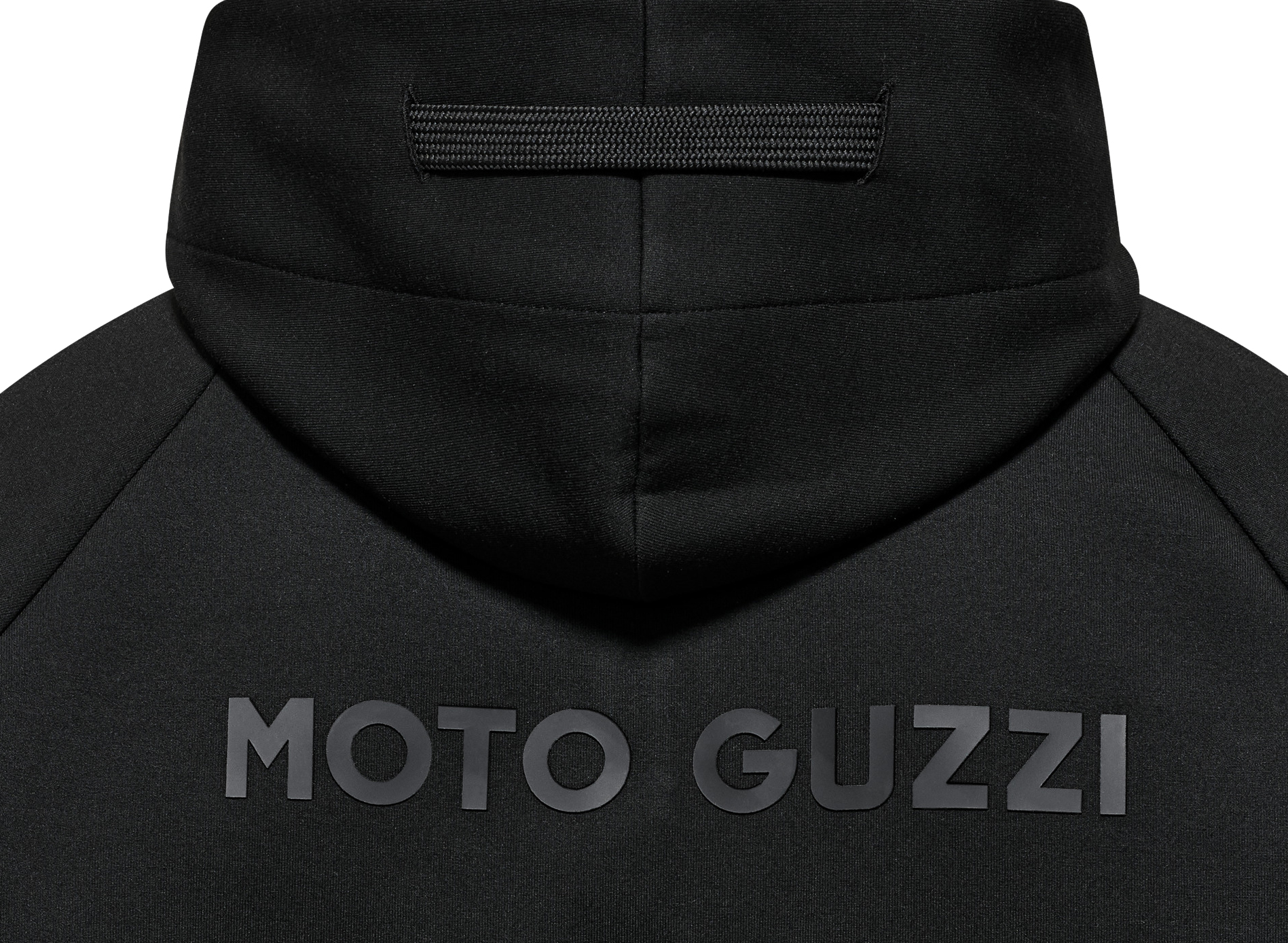 Unisex Hoodie Kapuzenpullover „Moto Guzzi Essential“ schwarz