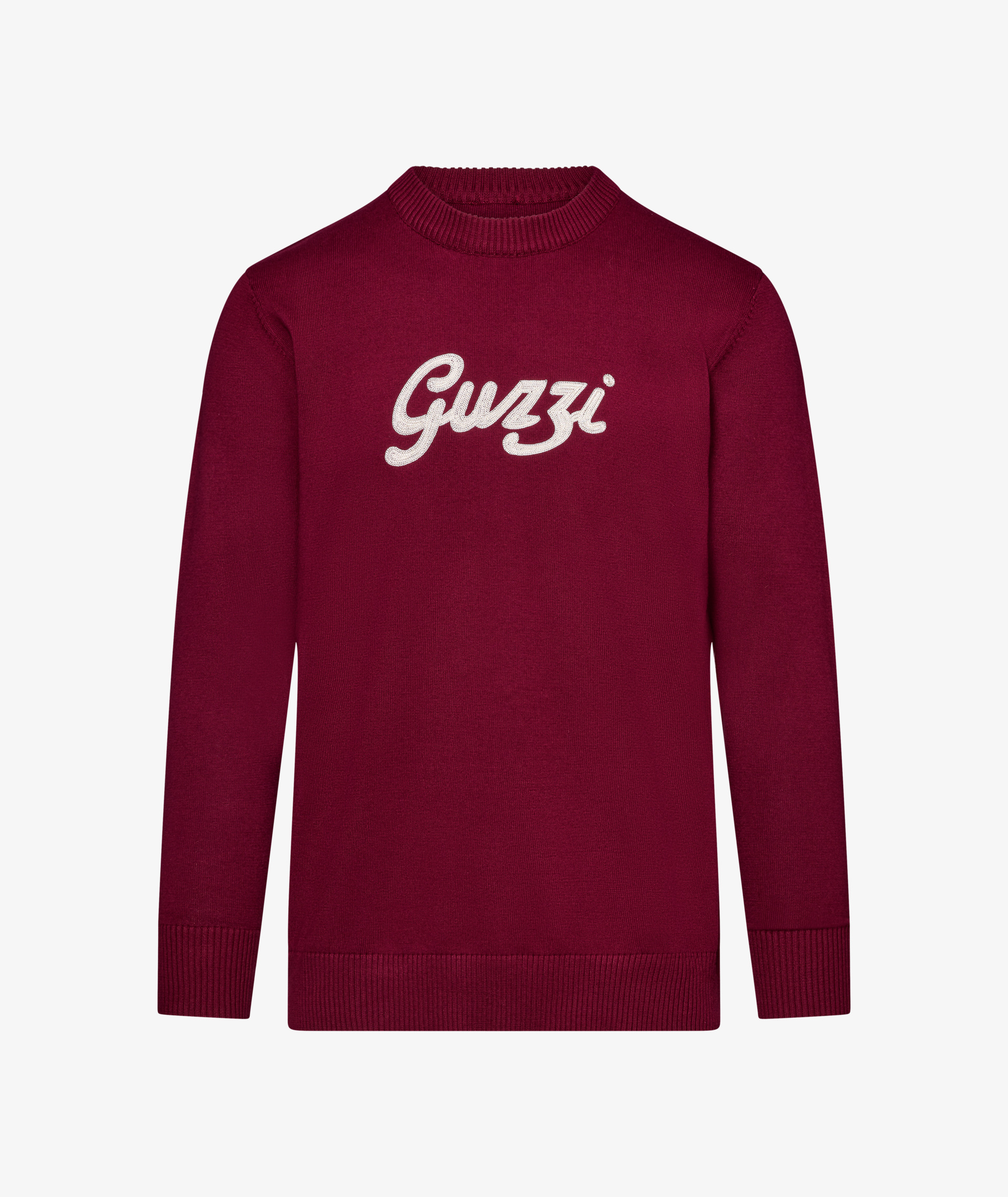 Moto Guzzi Herren Pullover „Heritage“ burgunderrot