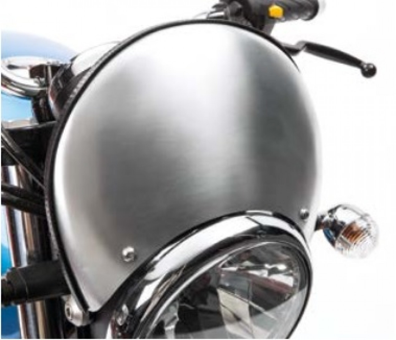 Original Abdeckung, silber für Moto Guzzi V7 I+II