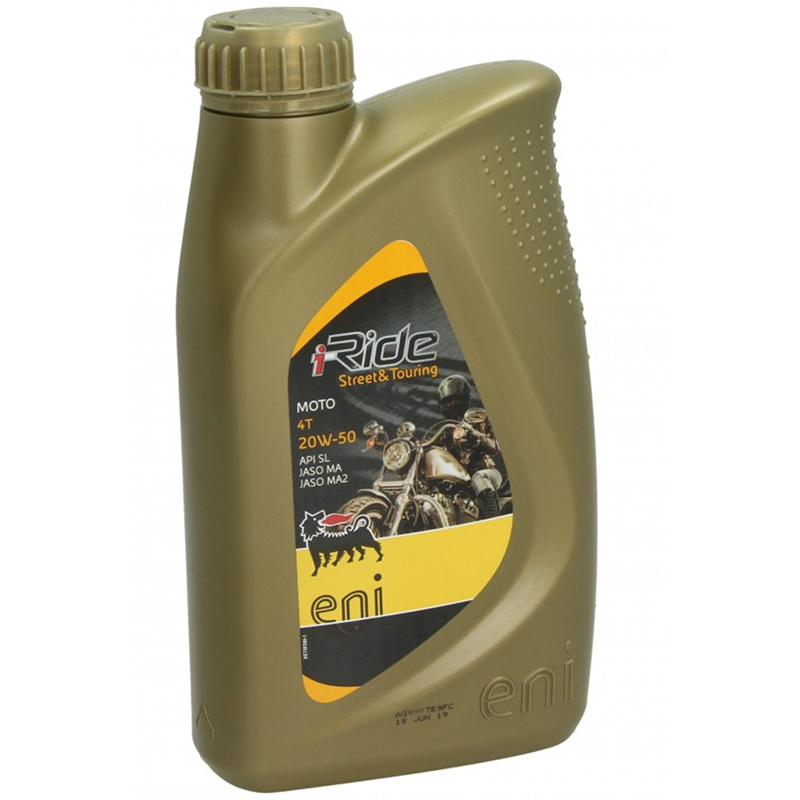 Eni Motoröl 4-Takt, 1 l, SAE 20W-50 i-Ride Moto, vollsynthetisch