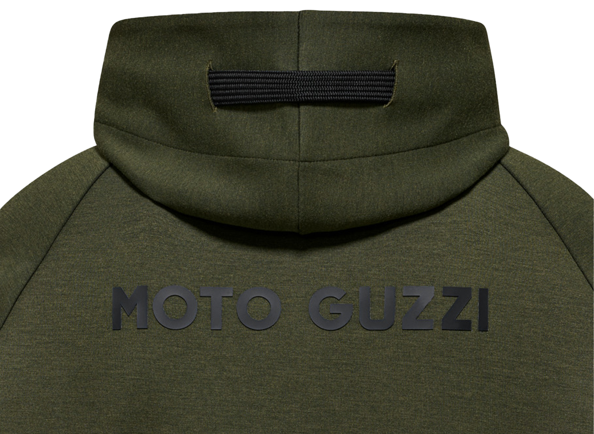Unisex Hoodie Kapuzenpullover „Moto Guzzi Essential“ grün