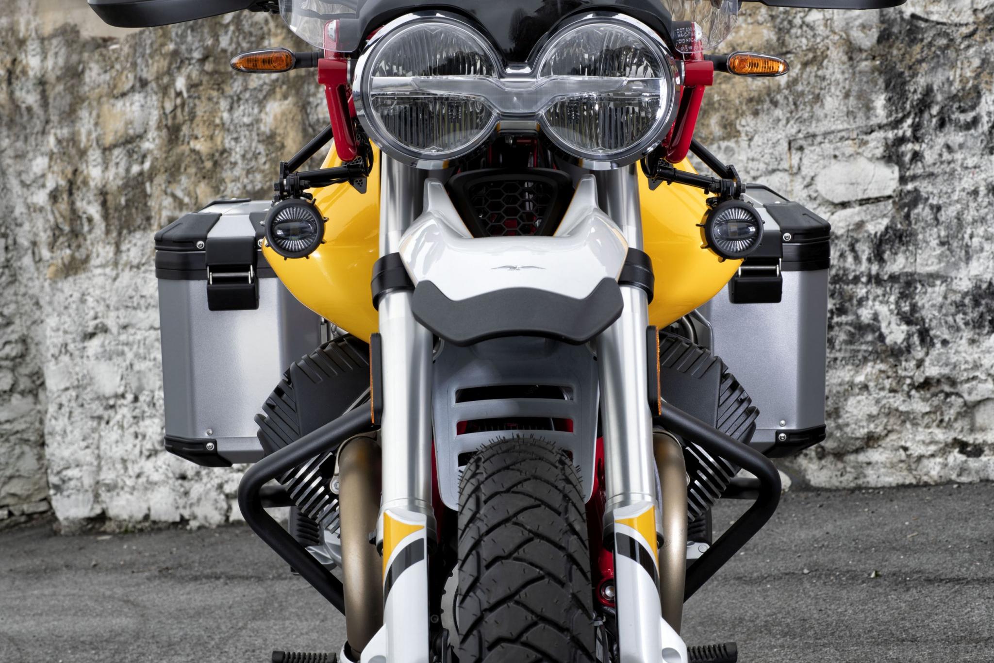 Original Motorschutzbügel, schwarz für Moto Guzzi V85 TT