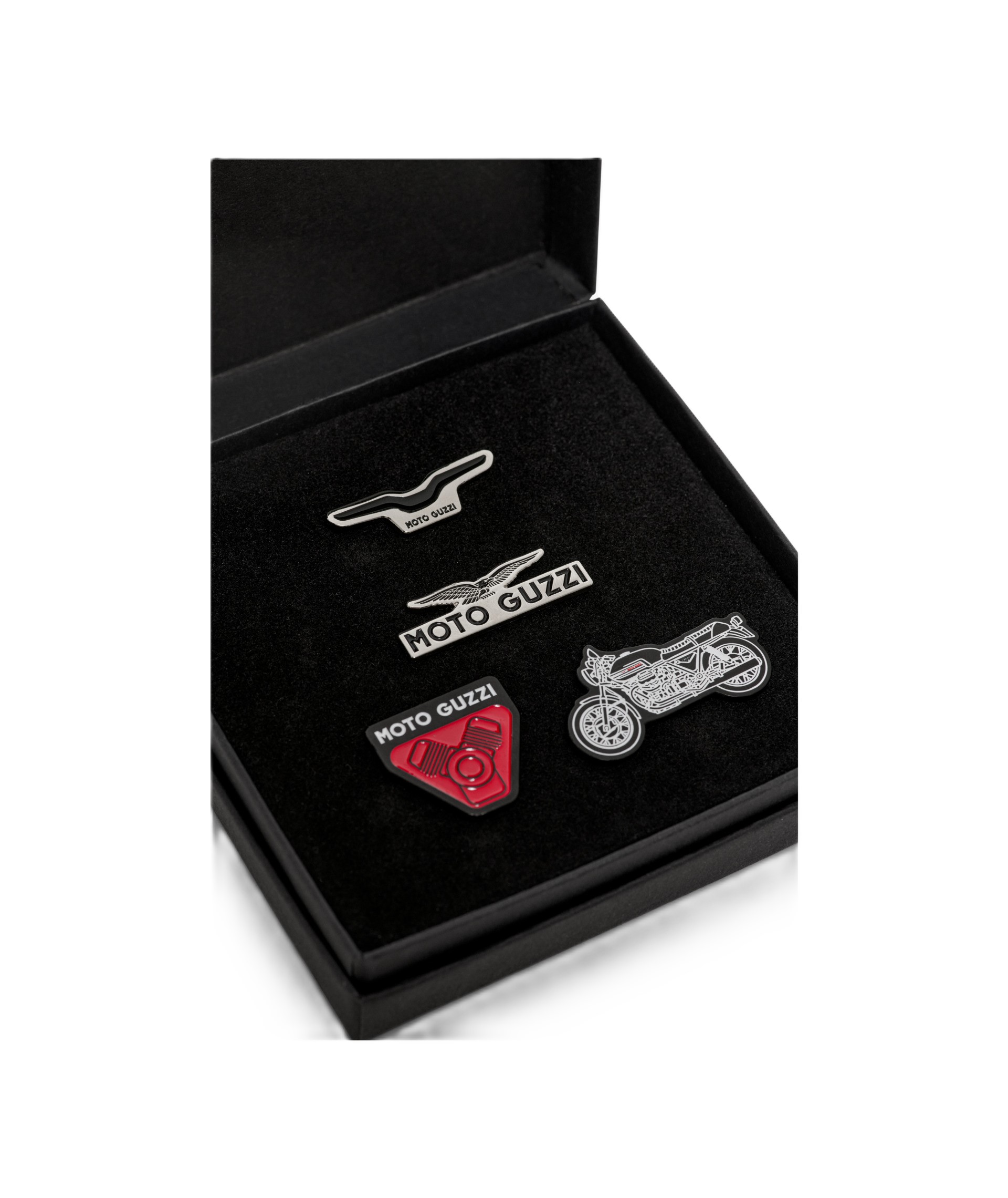 Anstecknadel-Set "Moto Guzzi Essential"