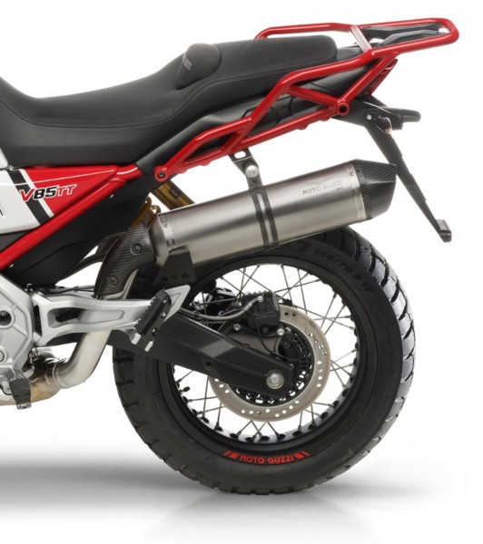 Schalldämpfer Slip-On ARROW für Moto Guzzi V85 TT - Euro 4