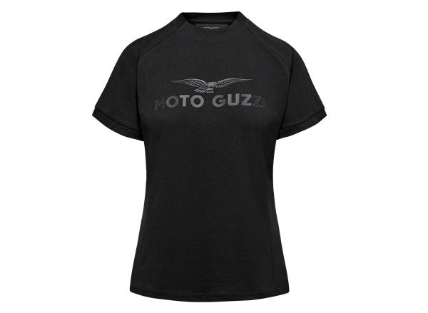 Damen T-Shirt „Moto Guzzi Essential“ schwarz