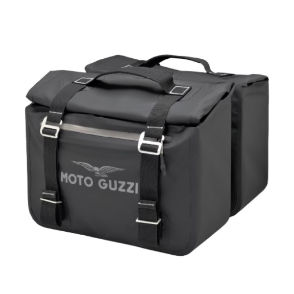 Seitentaschen Satz schwarz für Moto Guzzi V7 850 Stone /Special /Sport (25-)