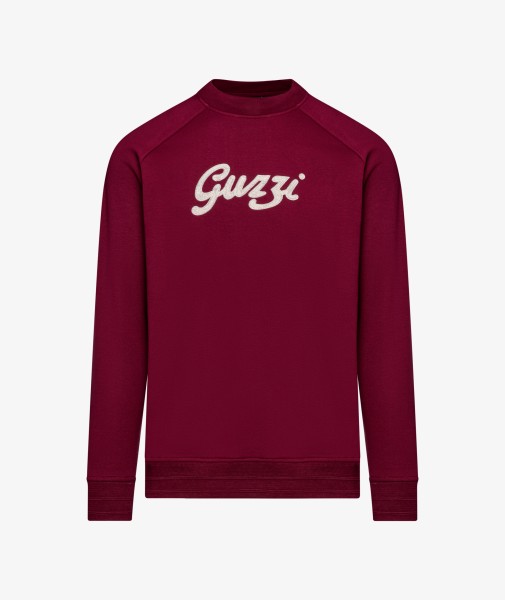 Moto Guzzi Sweatshirt Unisex „Heritage“ burgunderrot